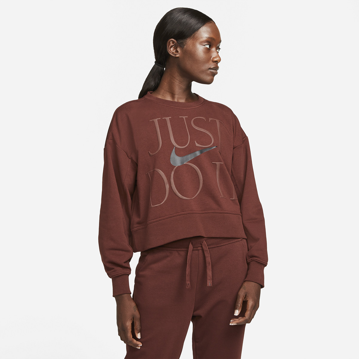 Felpa nike online donna rosso