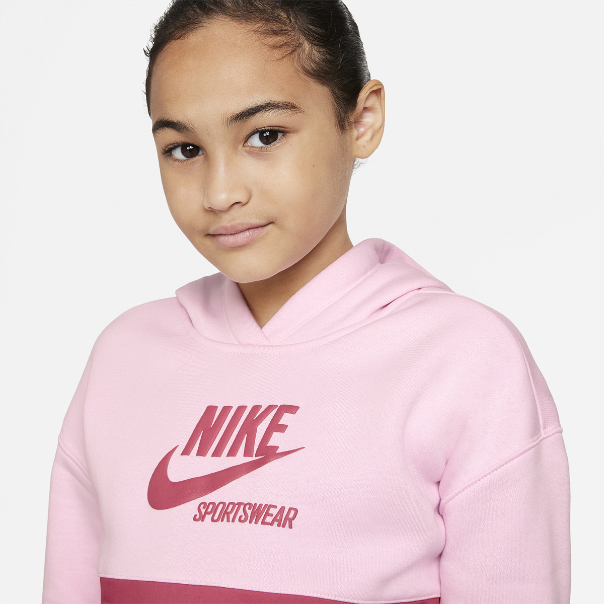 FELPA NIKE JUNIOR RAGAZZA HERITAGE CON CAPPUCCIO NIKE Junior