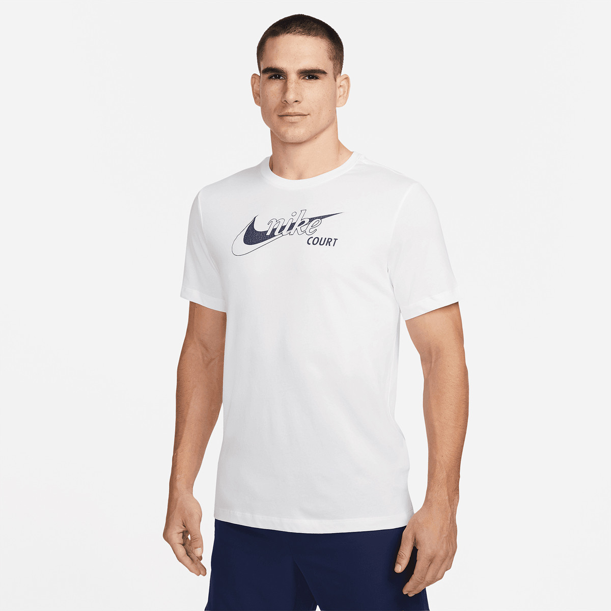 MAGLIETTA NIKE COURT SWOOSH TENNIS NIKE Uomo Abbigliamento