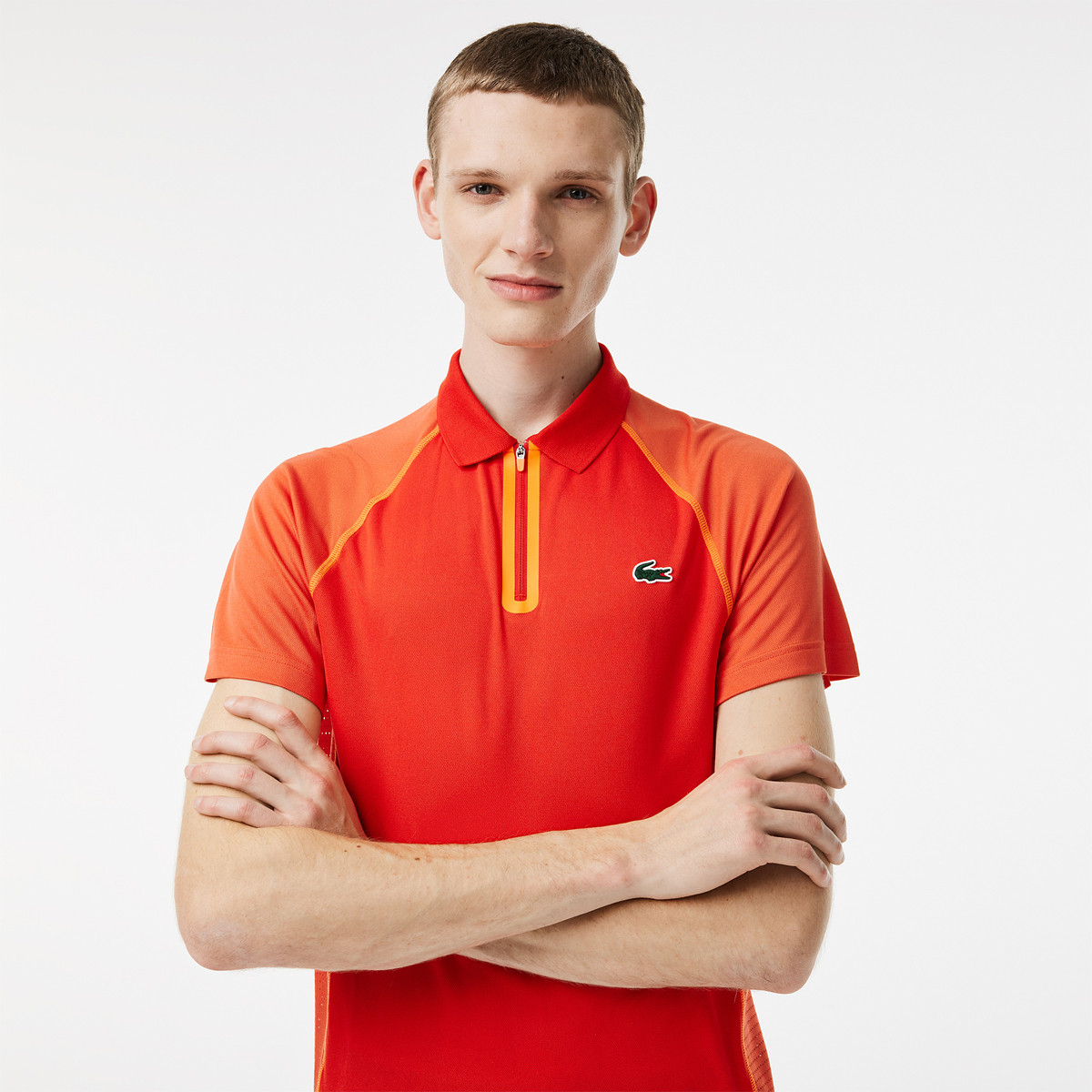 Polo lacoste cheap rossa uomo