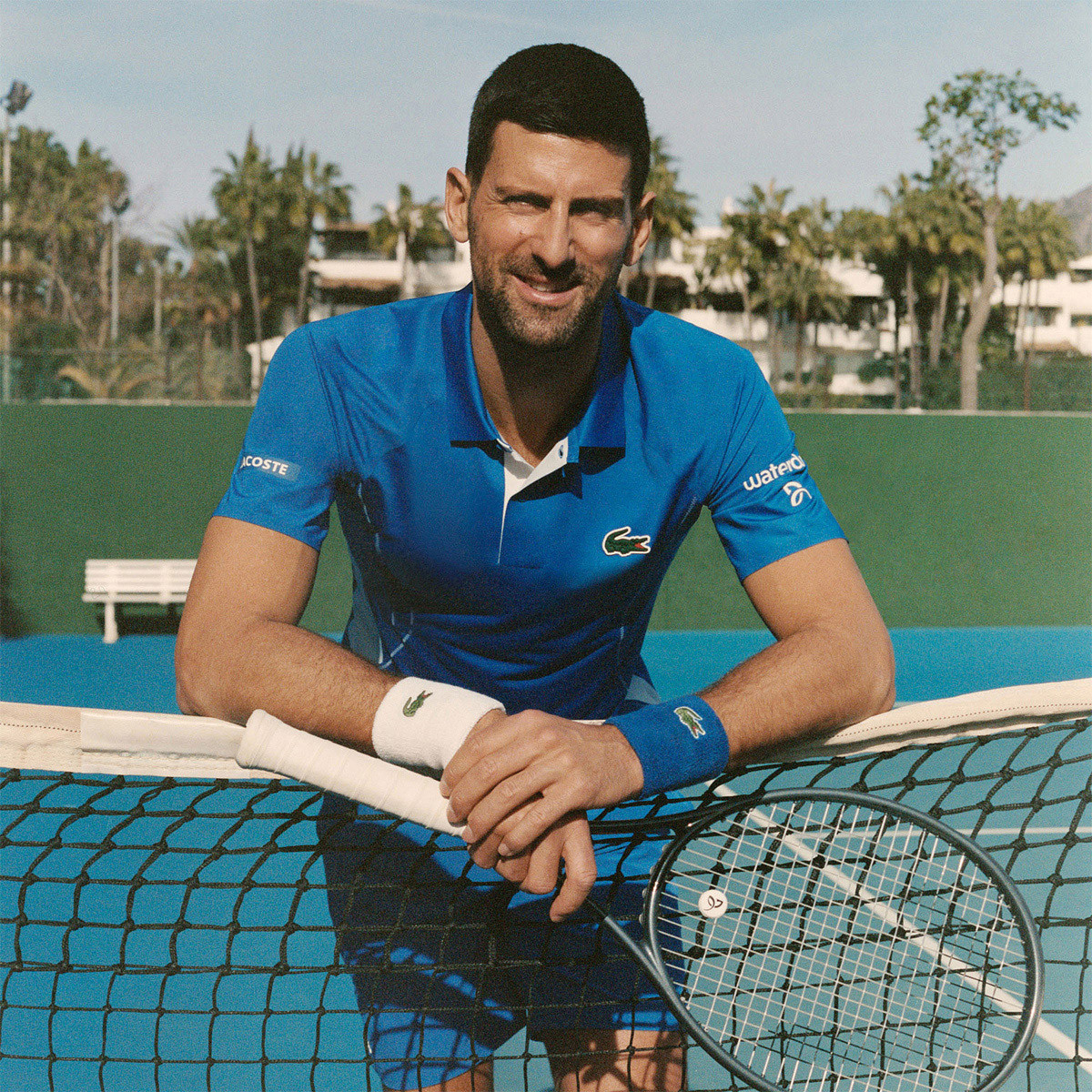 POLO LACOSTE DJOKOVIC MELBOURNE LACOSTE Uomo Abbigliamento Tennispro