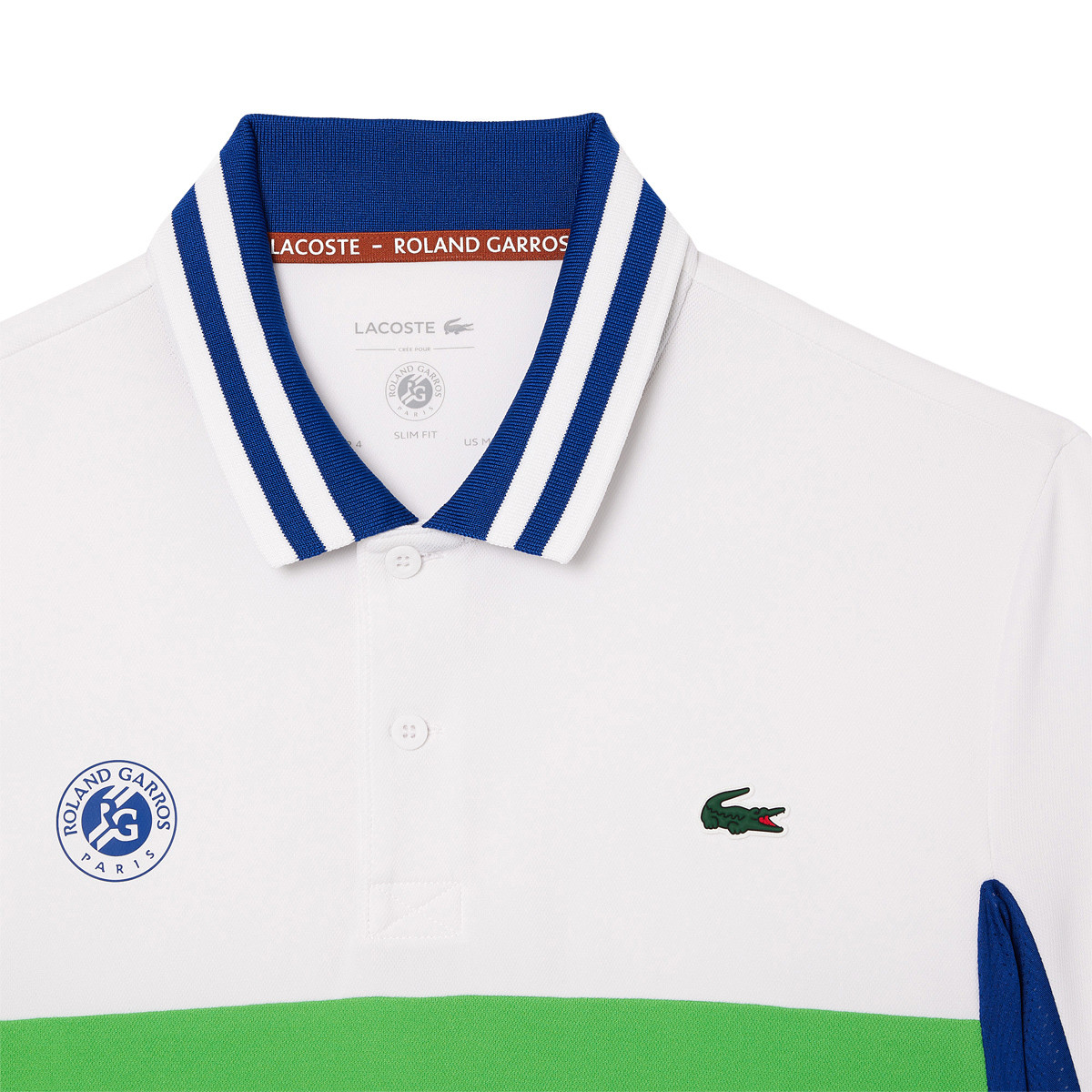 POLO LACOSTE ATHLETE ROLAND GARROS LACOSTE Homme Vetements TennisAchat Tennispro