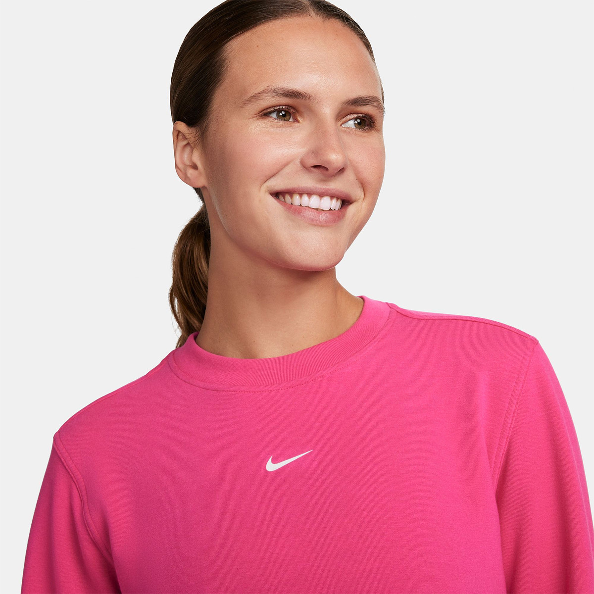 FELPA NIKE DONNA DRI FIT ONE CREW NECK NIKE Donna Abbigliamento Tennispro