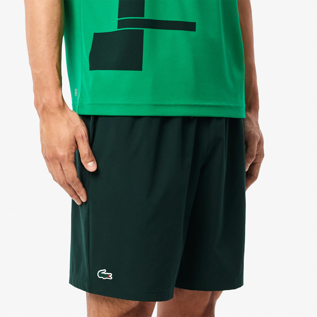 SHORT LACOSTE DJOKOVIC LACOSTE Uomo Abbigliamento Tennispro