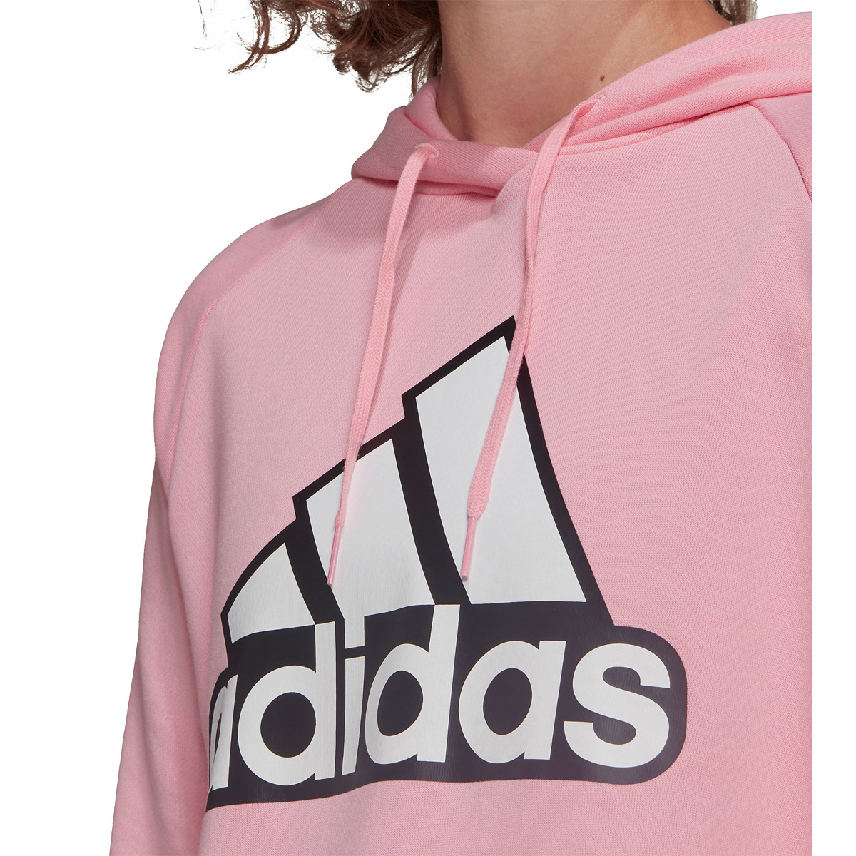 FELPA ADIDAS DONNA 3 STRIPES CON CAPPUCCIO ADIDAS Donna