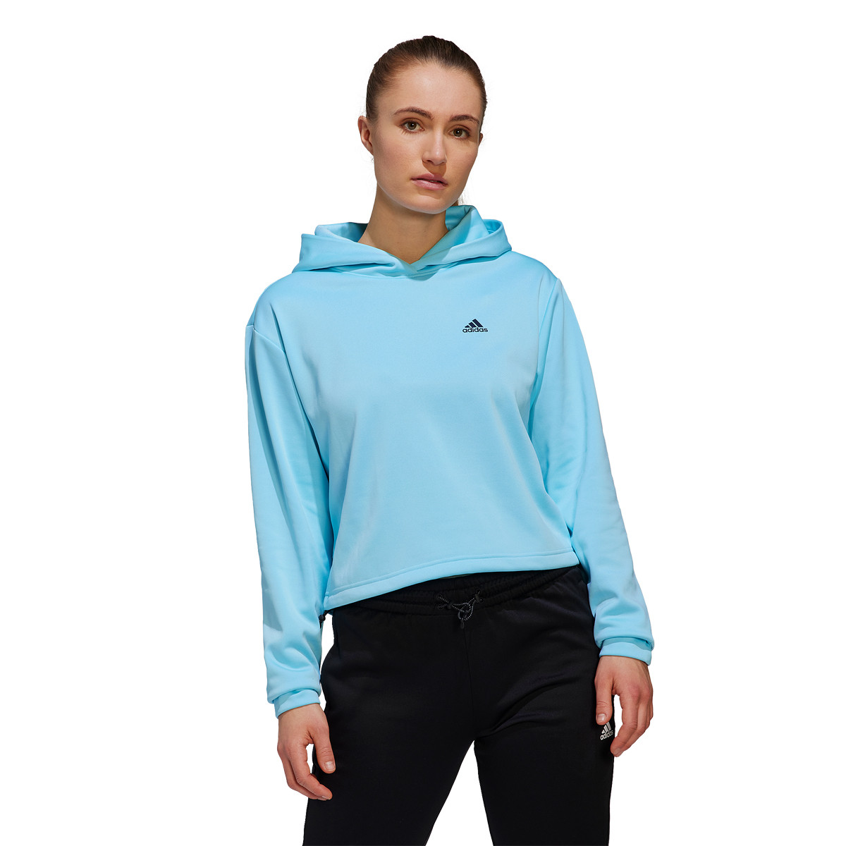 Felpa adidas sales donna senza cappuccio
