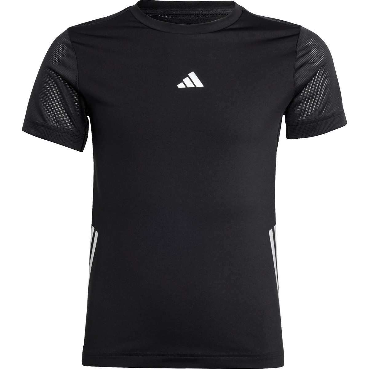 MAGLIETTA ADIDAS JUNIOR BAMBINO RUN 3 BANDES ADIDAS Junior Abbigliamento Tennispro