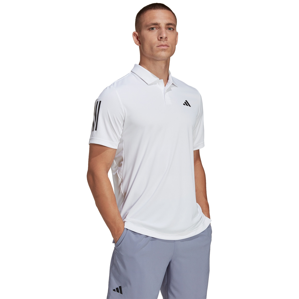 POLO ADIDAS 3 STRIPES CLUB ADIDAS Uomo Abbigliamento Tennispro
