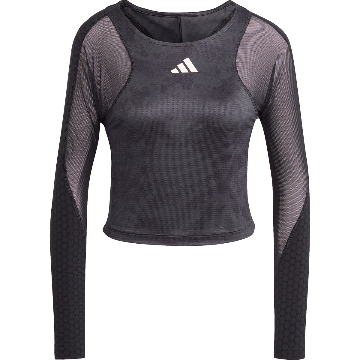 Crop top store adidas maniche lunghe