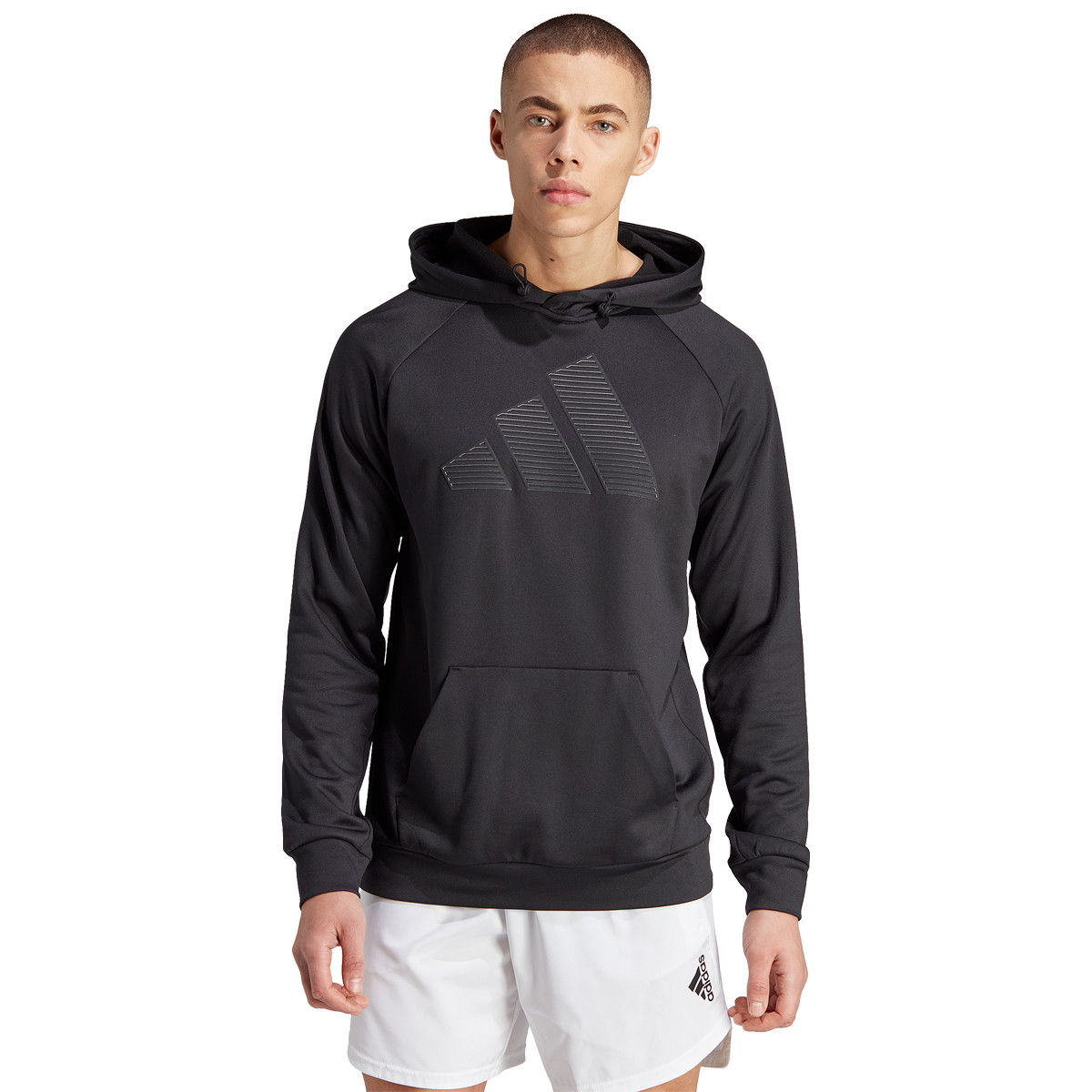 FELPA ADIDAS BL CON CAPPUCCIO ADIDAS Uomo Abbigliamento Tennispro