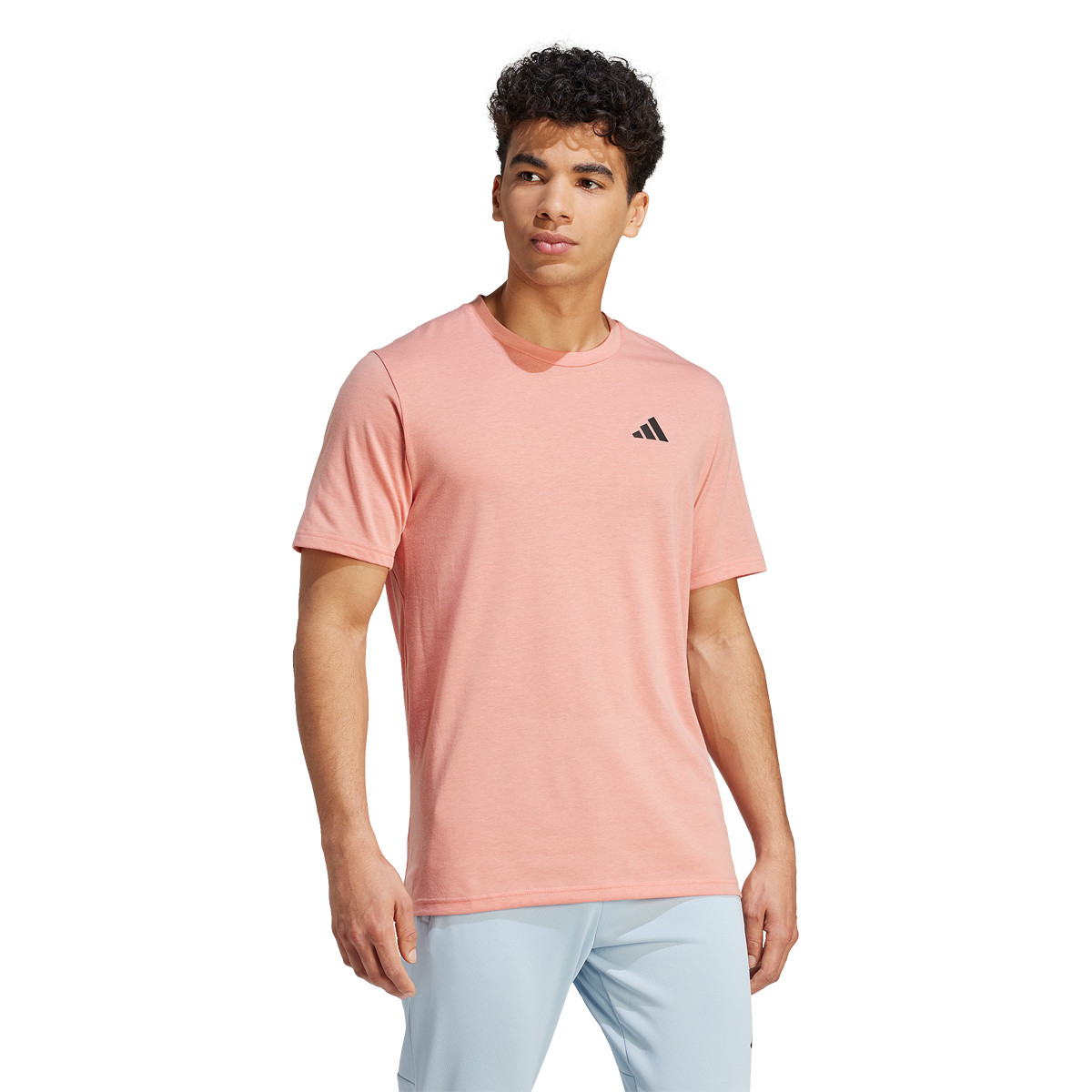 Maglietta adidas rosa uomo sale