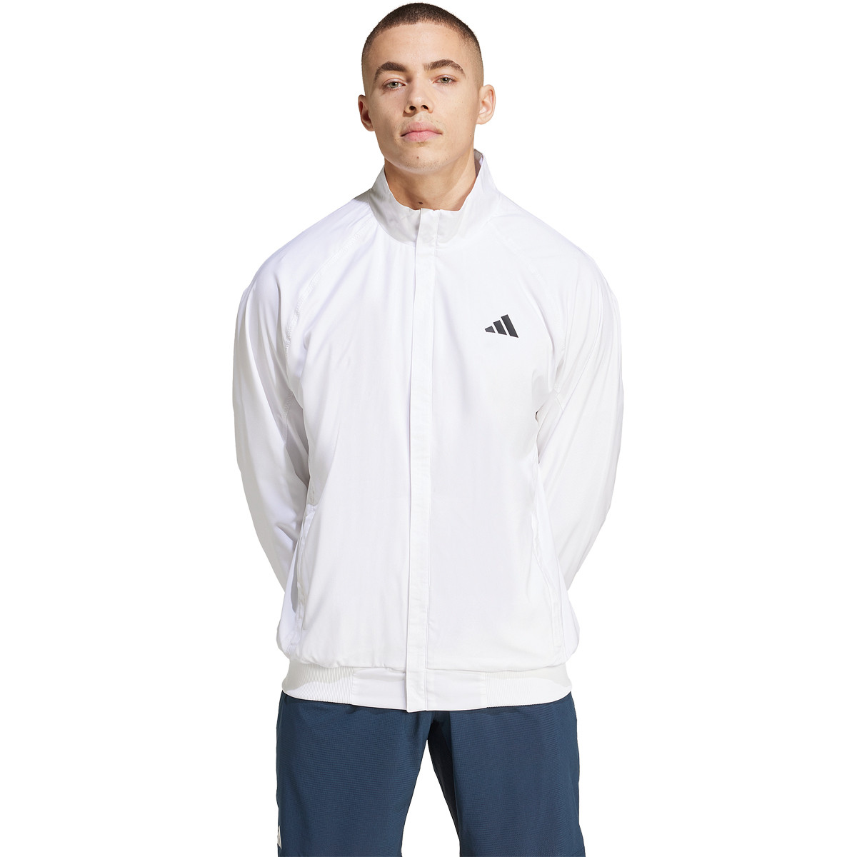 Giacca adidas bianca store