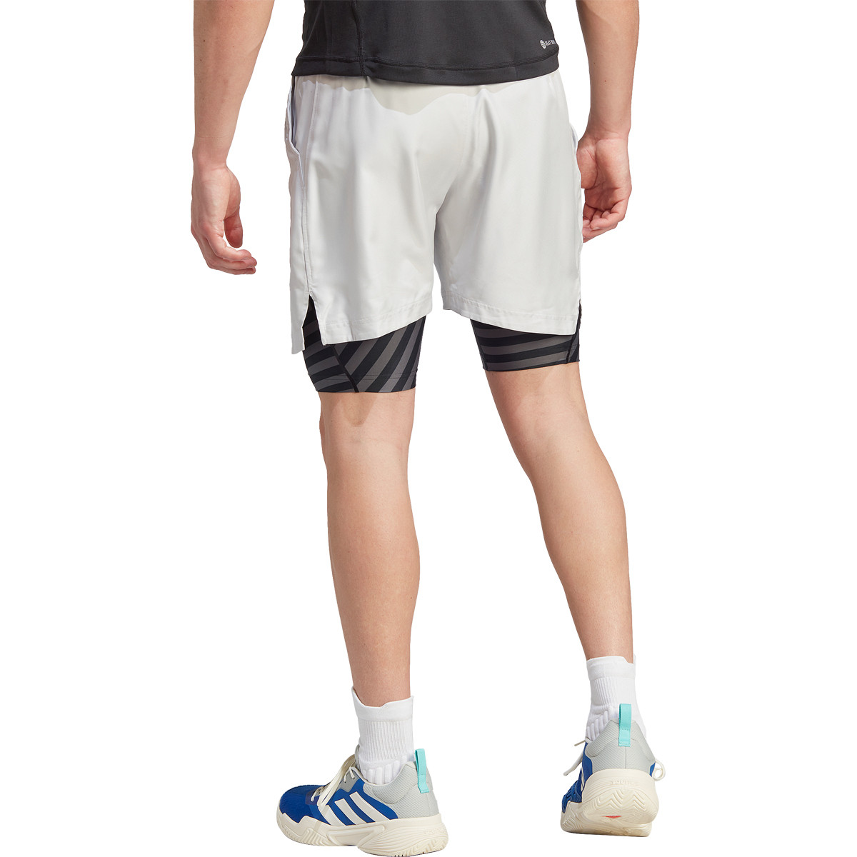 PANTALONCINI ADIDAS PRO 2N1 ATHLETE NEW YORK ADIDAS Uomo Abbigliamento Tennispro