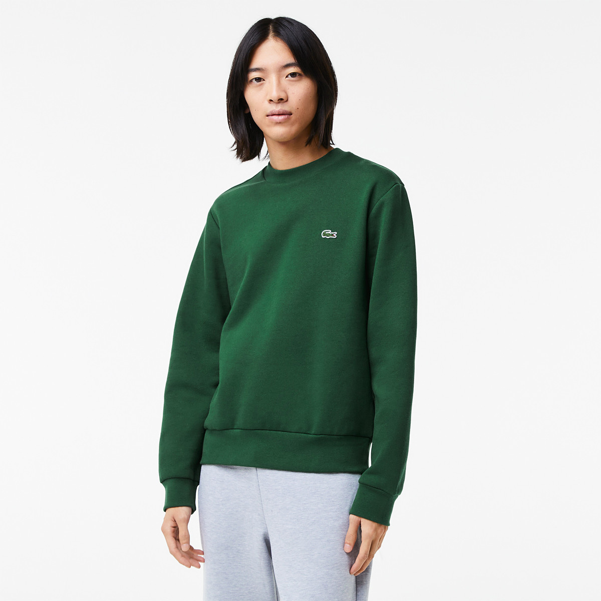 FELPA LACOSTE CLASSIC FIT LACOSTE Uomo Abbigliamento Tennispro