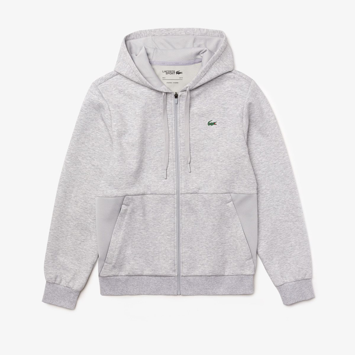 Felpa lacoste con zip new arrivals