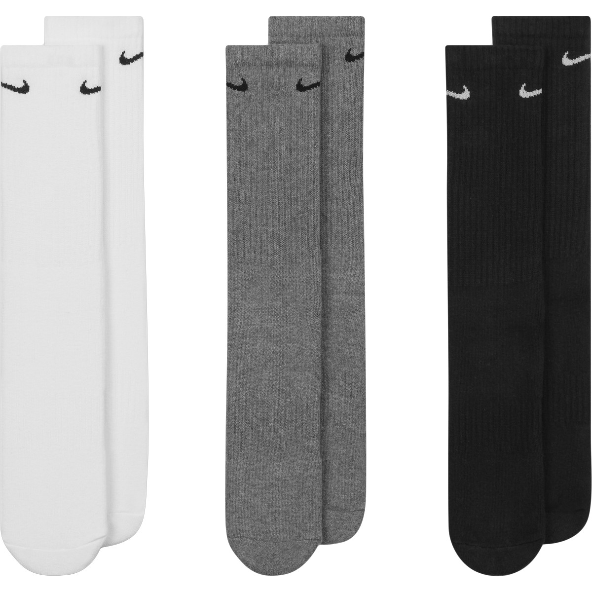 3 PAIA DI CALZE MEDIA ALTEZZA NIKE CUSHION EVERYDAY NIKE Uomo