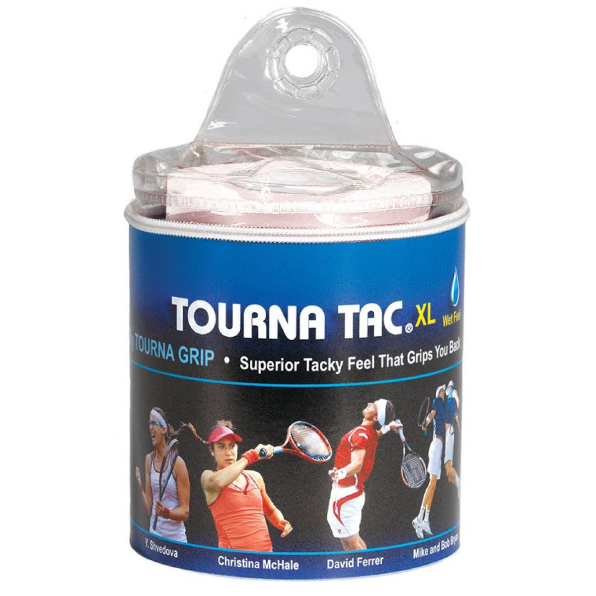 30 TOURNA TAC OVERGRIPS BIANCO XL
