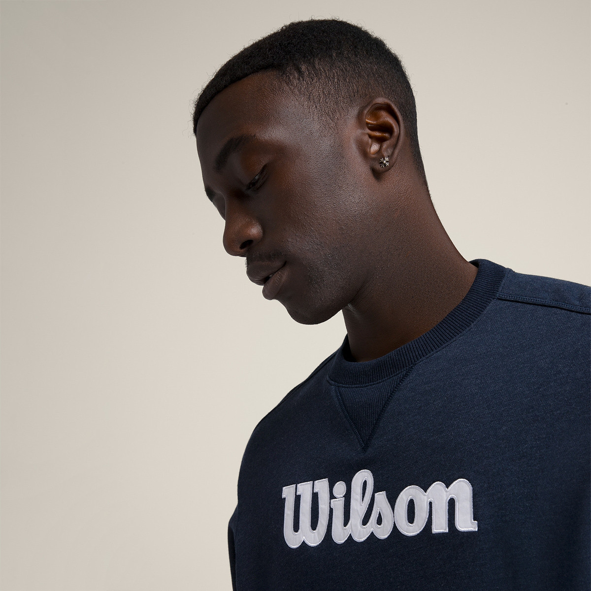 FELPA WILSON TRIBEND CREW WILSON Uomo Abbigliamento Tennispro