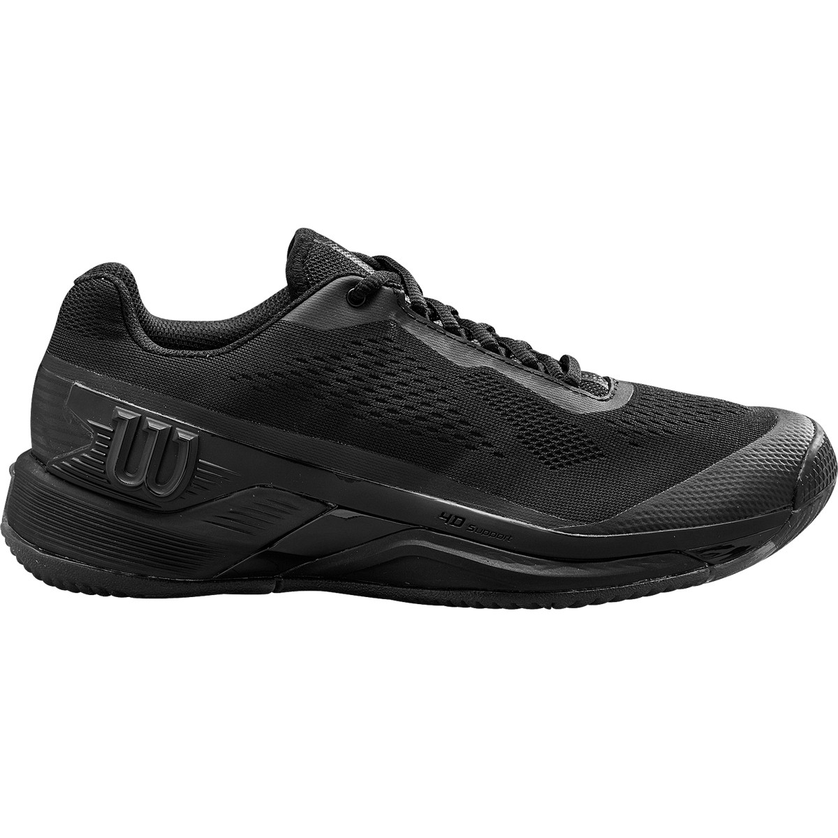 SCARPE WILSON RUSH PRO 4.0 FULL BLACK TUTTE LE SUPERFICI WILSON