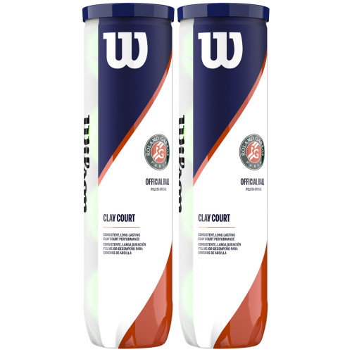 BIPACK DI 4 PALLINE  ROLAND GARROS OFFICIAL CLAY 