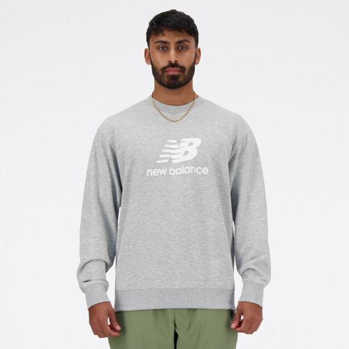 FELPA  ESSENTIALS FRENCH TERRY LOGO CREW 
